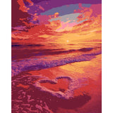 Painting by Numbers Pink Lake