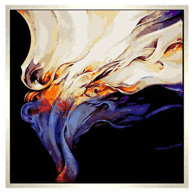 Painting by Numbers Colorful Steam