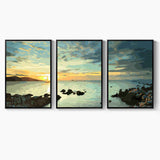 Painting by Numbers Triptych Coast - 3-Panel