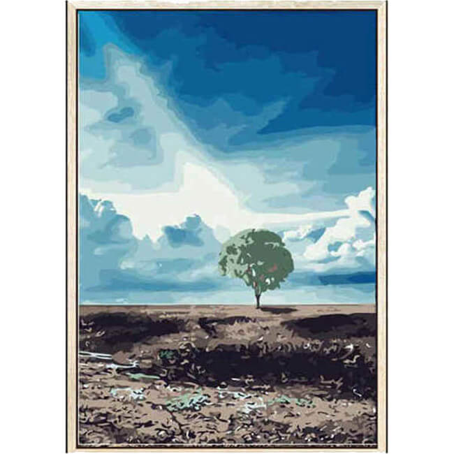 Painting by Numbers Lonely Tree