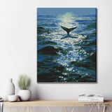 Paint by Numbers Whale
