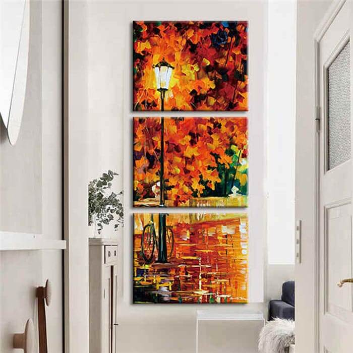 Painting by Numbers Autumn Evening- 3-Panel (Triptych)