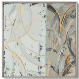 Painting by Numbers Leaves Black and White