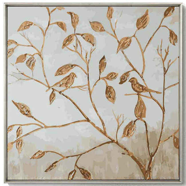 Painting by Numbers Bird in The Branches