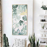 Paint by Numbers Plant Leaves Art