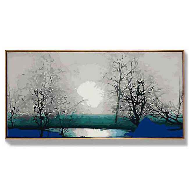 Painting by Numbers Bare Trees