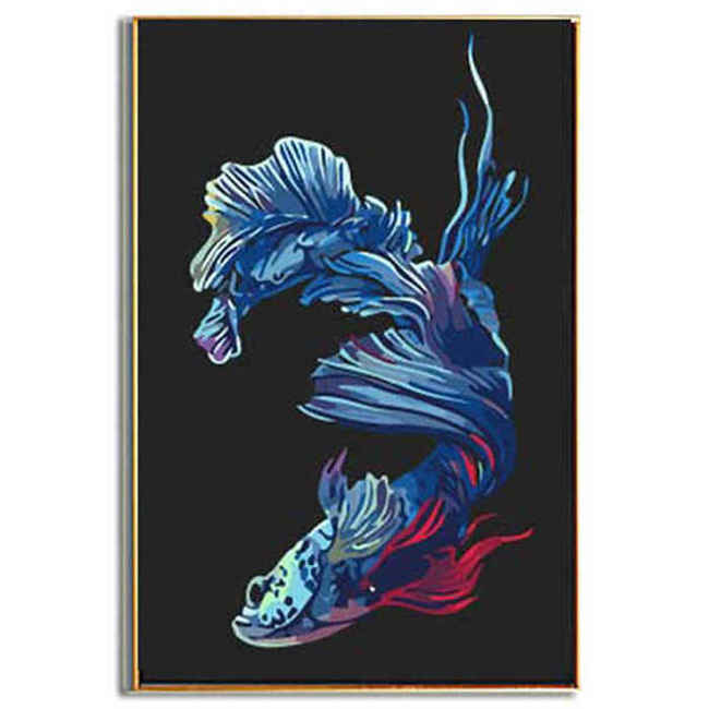 Painting by Numbers Fish