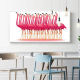 Paint by Numbers Flamingo Ballet