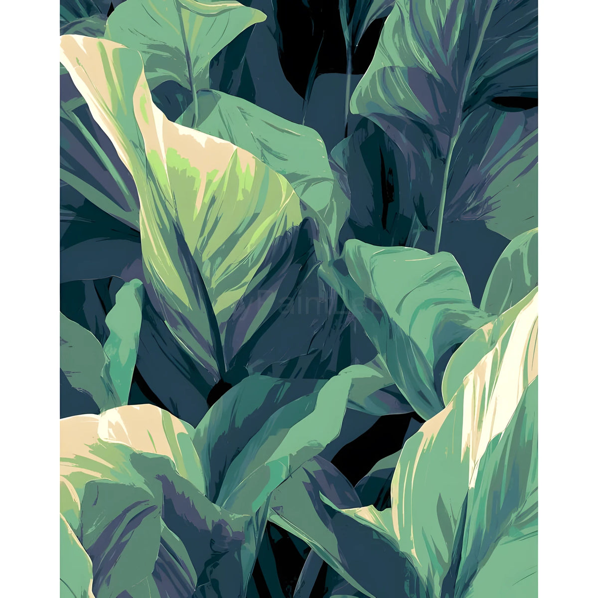 Paint by Numbers Plant