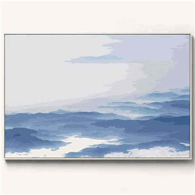 Painting by Numbers Panorama Mountains