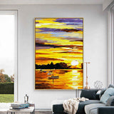 Painting by Numbers Sailing Trip Sunset