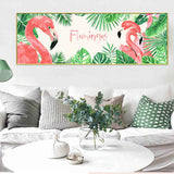 Painting by Numbers Flamingos