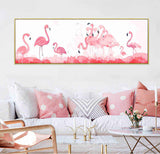 Painting by Numbers Flamingos
