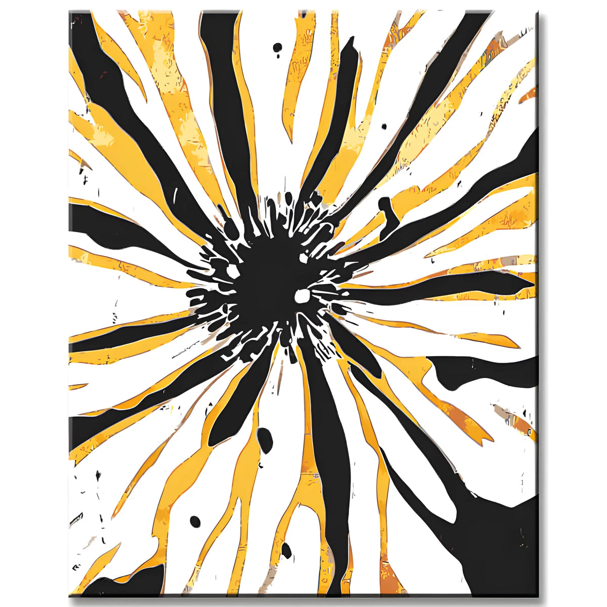 Paint by Numbers Modern Art Flower I