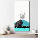 Painting by Numbers Volcano Eruption