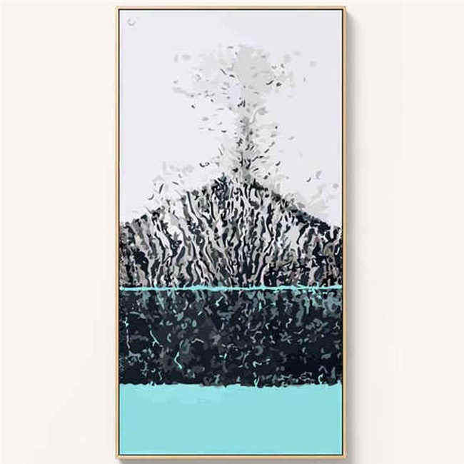 Painting by Numbers Volcano Eruption