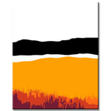 Painting by Numbers Reflection Golden Yellow