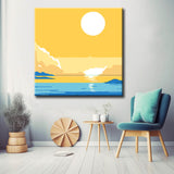 Painting by Numbers Yellow Sky