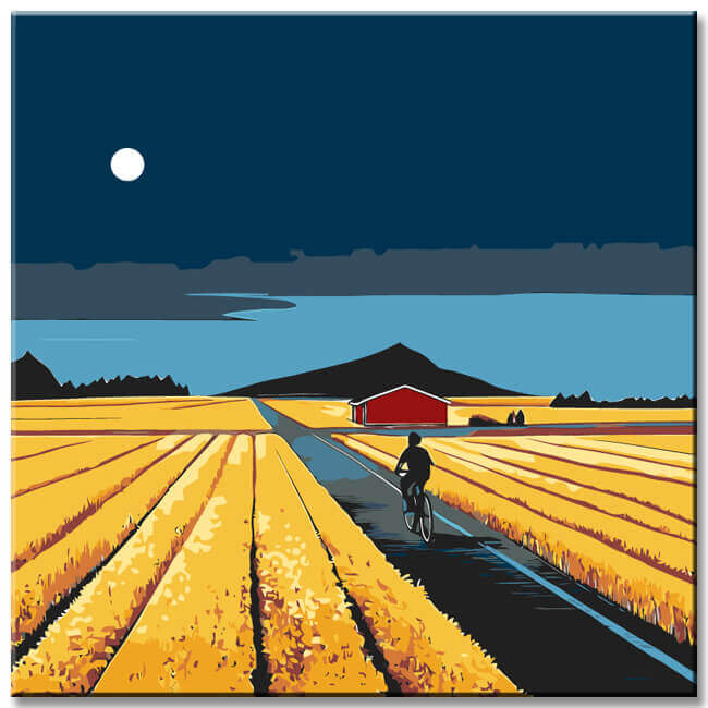 Paint by Numbers Ride Home