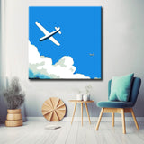 Painting by Numbers Airplane Over Sea