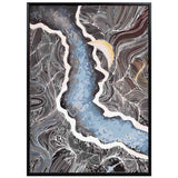 Painting by Numbers River  Abstract