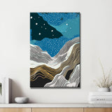 Painting by Numbers Stars Abstract