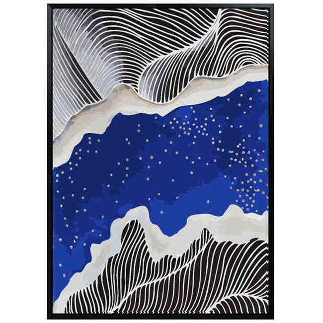 Painting by Numbers Stars Abstract