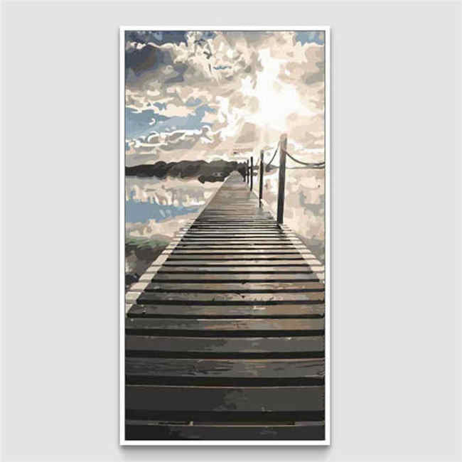 Painting by Numbers Jetty To The Lake