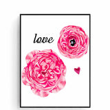 Painting by Numbers Flower Love