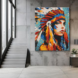 Paint by Numbers Indian Headdress