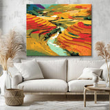 Painting by Numbers Landscape Fields