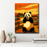 Painting by Numbers Panda The Cry