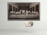 Painting by Numbers The Last Supper Panda