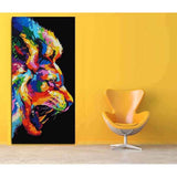Paint by Numbers Elephant Tusk Modern Animal Art