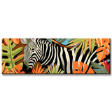 Painting by Numbers Panorama Zebra in The Flower Field II