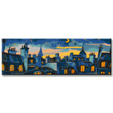 Painting by Numbers Panorama Above The Houses of Paris