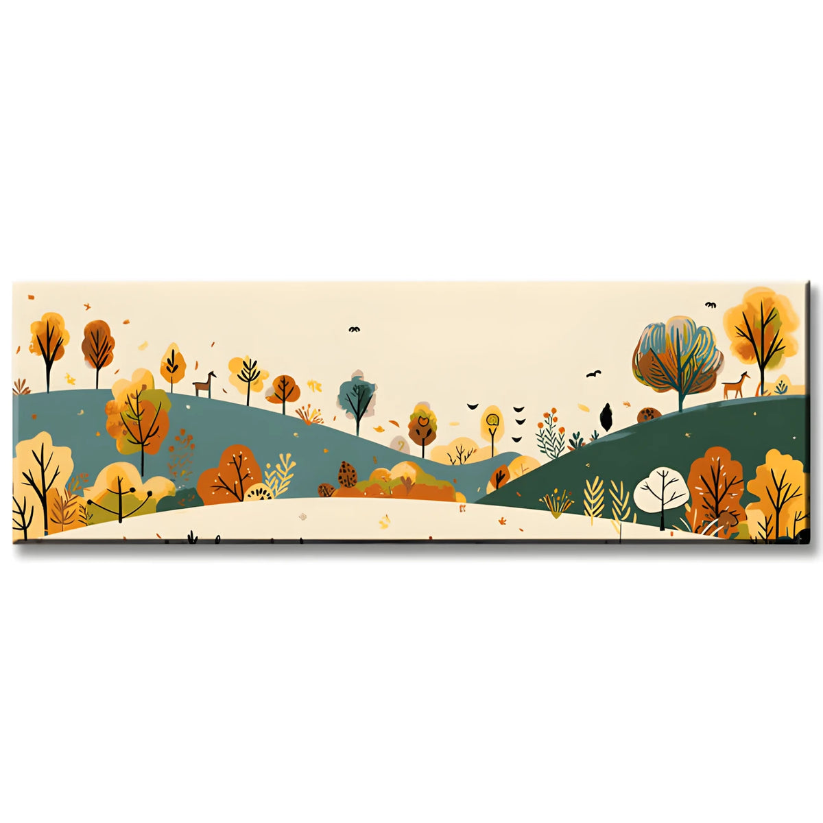 Painting by Numbers Panorama Landscape Folk Art V