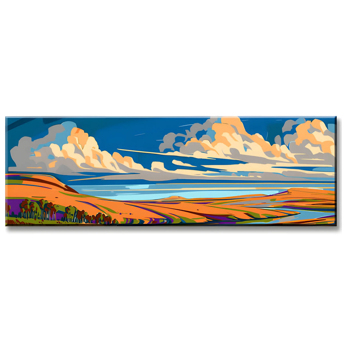 Painting by Numbers Panoramic Depth of Space