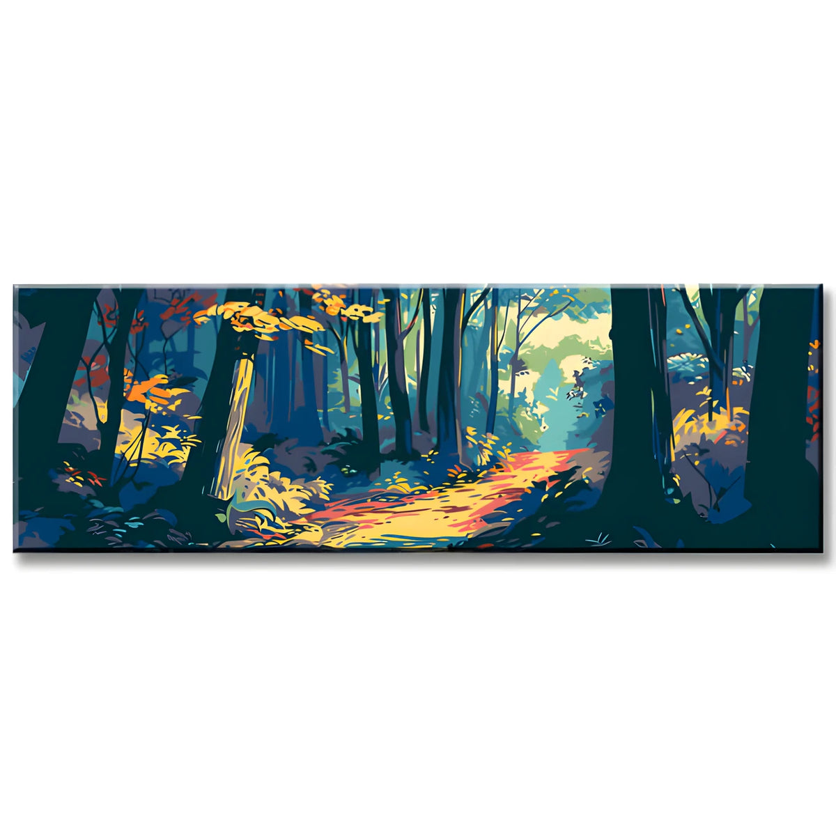 Painting by Numbers Panorama Deep in The forest