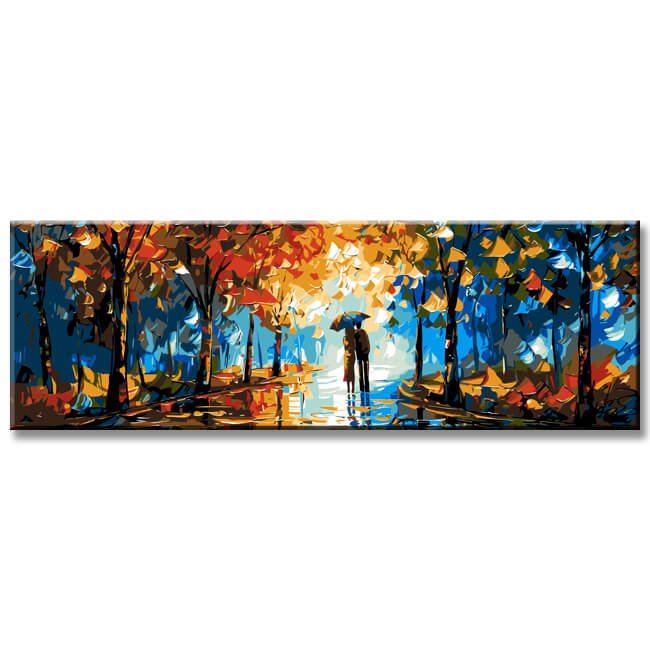 Painting by Numbers Panoramic Walk in The Park