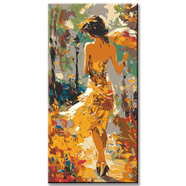 Painting by Numbers Panorama Elegant Lady