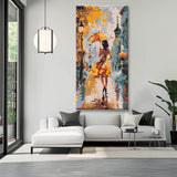 Painting by Numbers Panorama Elegant Lady with Umbrella