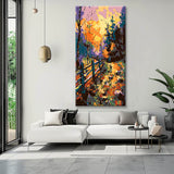 Painting by Numbers Panoramic Hiking Trail in The forest I