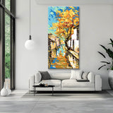 Painting by Numbers Panorama Colorful Autumn Day in The Village II