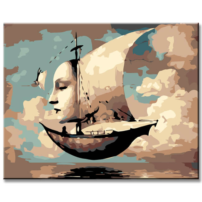 Painting by numbers On the way home