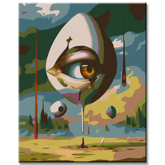 Painting by numbers LÃ¡grima Tear