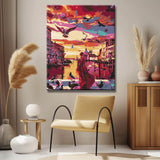 Painting by numbers Early morning in Venice