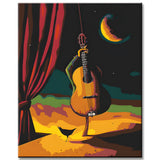 Paint by Numbers Viola Guitar