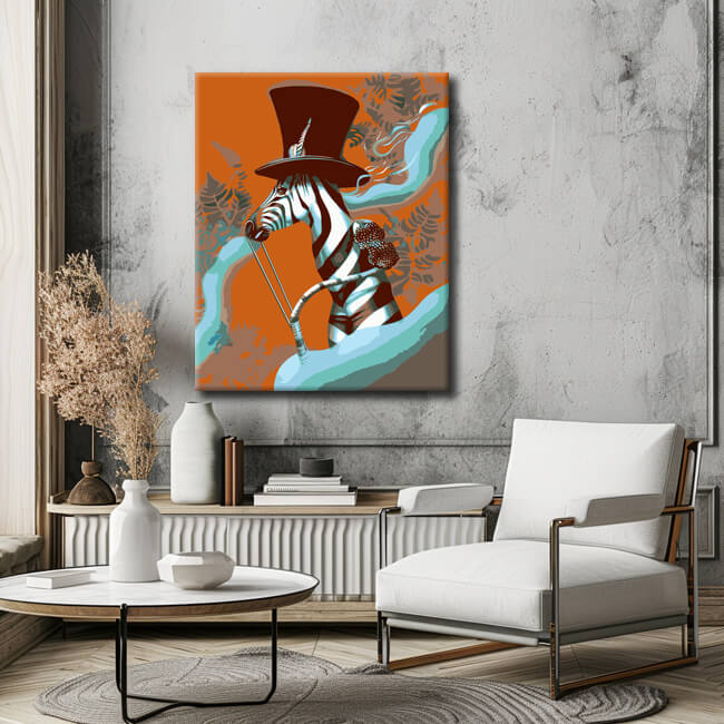 Painting by Numbers Putting on the Ritz