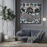 Painting by numbers pigeons I